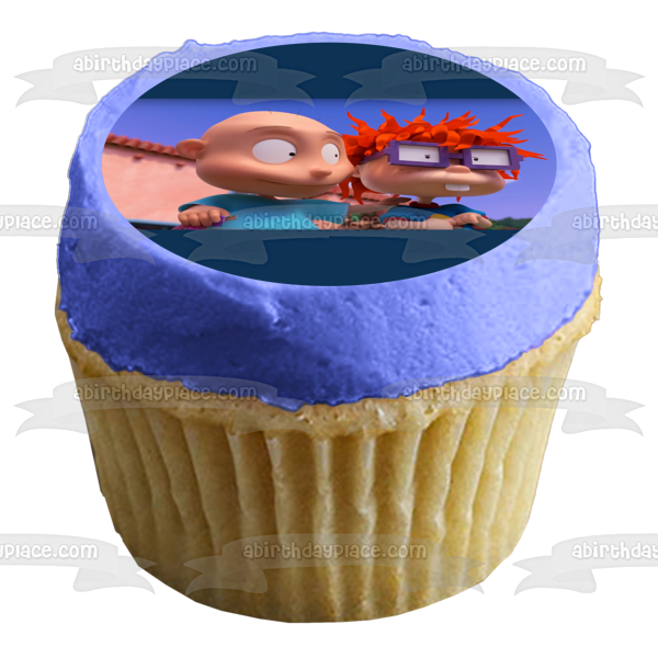 Rugrats Animated Series Chuckie Tommy Edible Cake Topper Image ABPID54531