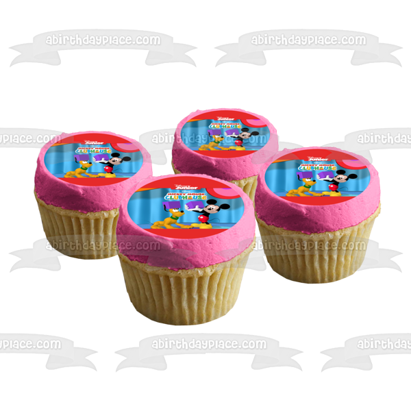 Adorno comestible para tarta de Mickey Mouse Clubhouse Goofy Imagen ABPID54499 