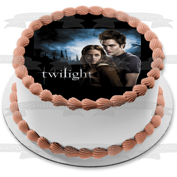 Imagen comestible para decoración de tarta de Edward Bella de Crepúsculo ABPID54545 