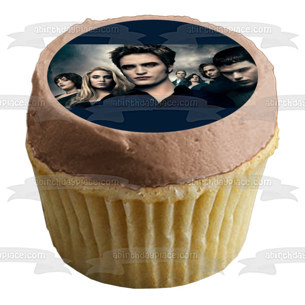 The Twilight Saga: Eclipse Edward Rosalie Alice Emmet Jasper Esme Carlisle Edible Cake Topper Image ABPID54567