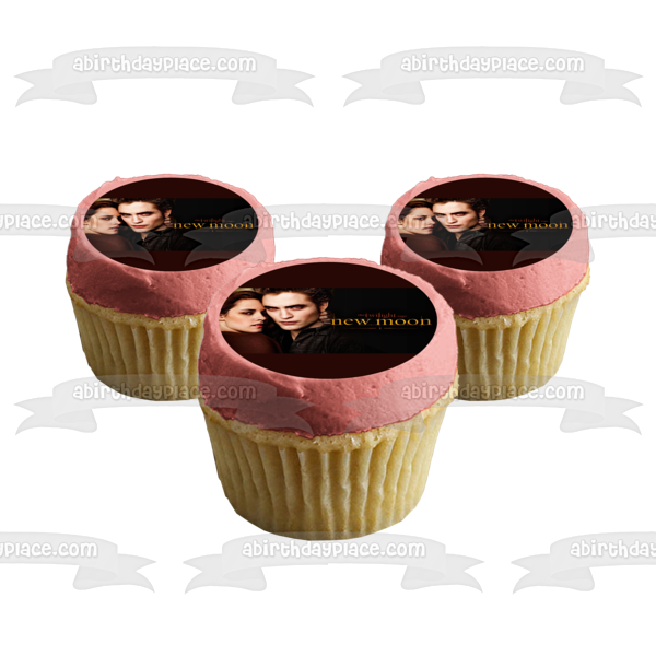 The Twilight Saga: New Moon Bella Edward Edible Cake Topper Image ABPID54549