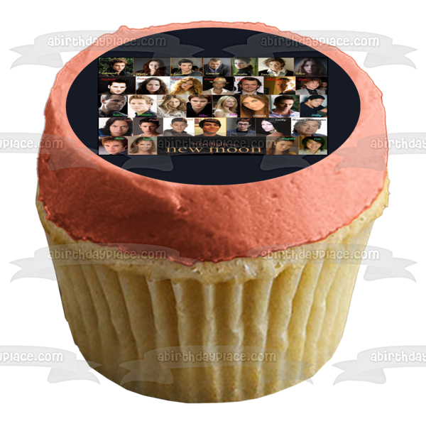 The Twilight Saga: New Moon Group Cast Photo Edible Cake Topper Image ABPID54551