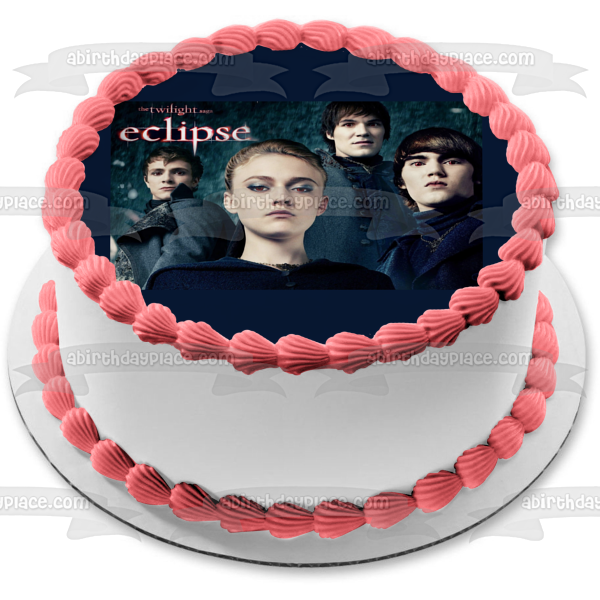 La saga Crepúsculo: Eclipse Jane Alec Imagen comestible para decoración de tarta ABPID54570 