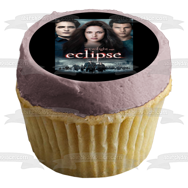 The Twilight Saga: Eclipse Bella Edward Jacob Emmet Edible Cake Topper Image ABPID54573