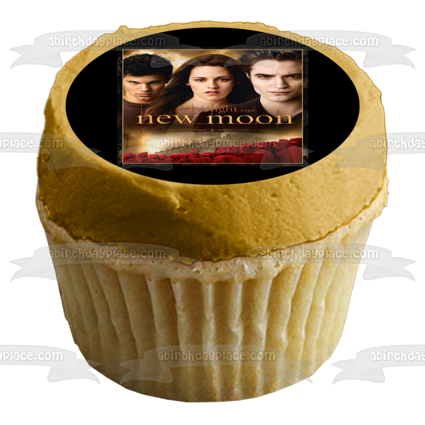 The Twilight Saga: New Moon Jacob Bella Edward Edible Cake Topper Image ABPID54554