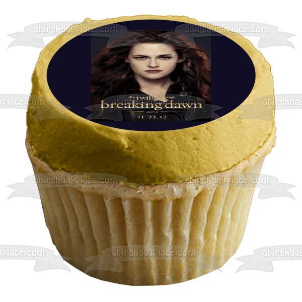 Imagen comestible para decoración de tarta de Bella de la saga Crepúsculo: Amanecer, parte 2, ABPID54590