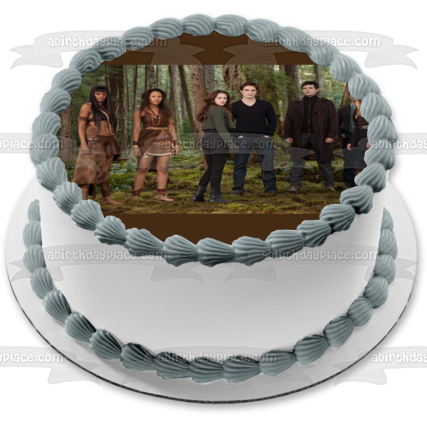 Decoración comestible para tarta de La saga Crepúsculo: Amanecer, parte 2, Zafrina Bella Edward, imagen ABPID54594 