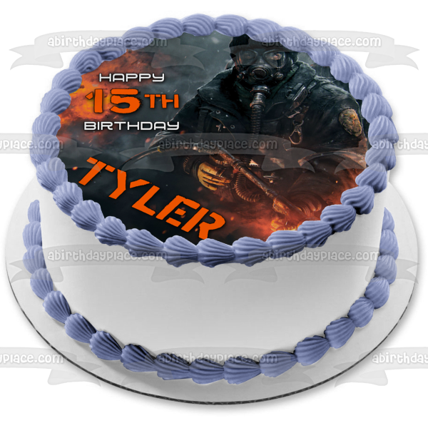 Tom Clancy's the Division 2 Warlords of New York Edible Cake Topper Image ABPID56543