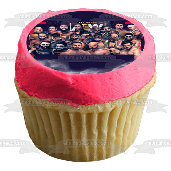 All Elite Aew Men Brian Cage Cash Wheeler and Daniel Garcia Edible Cake Topper Image ABPID56548