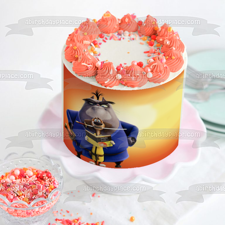 Paws of Fury: The Legend of Frank Jimbo Samurai for Dummies Edible Cake Topper Image ABPID56612