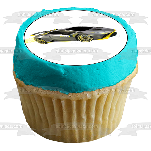 Rocket League Cars and Logo Edible Cupcake Topper Images ABPID56591