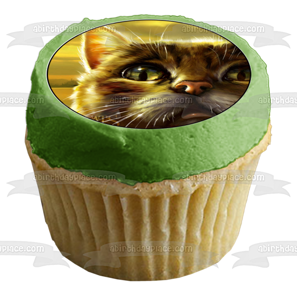 Warrior Cats Firestar Moonrise Twilight and Tiger Star Edible Cupcake Topper Images ABPID56596