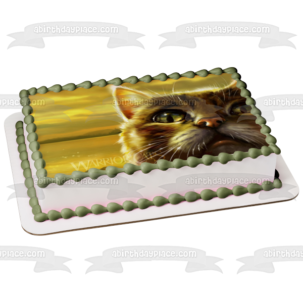 Warrior Cats Book Cover Twilight Edible Cake Topper Image ABPID56651