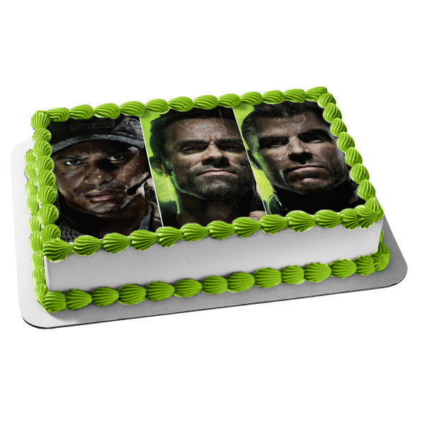 Call of Duty Modern Warfare 2 Alejandro Vargas Gaz and Soap Edible Cake Topper Image ABPID56704