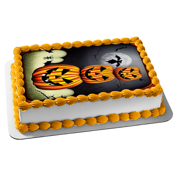 Halloween Cake Topper, 24 Pcs Bloody Scissors Bat Cake Decoration 