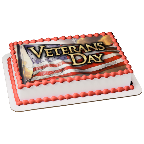 Veterans Day - Edible Cake Topper & Cupcake Toppers – Edible Prints On Cake  (EPoC)