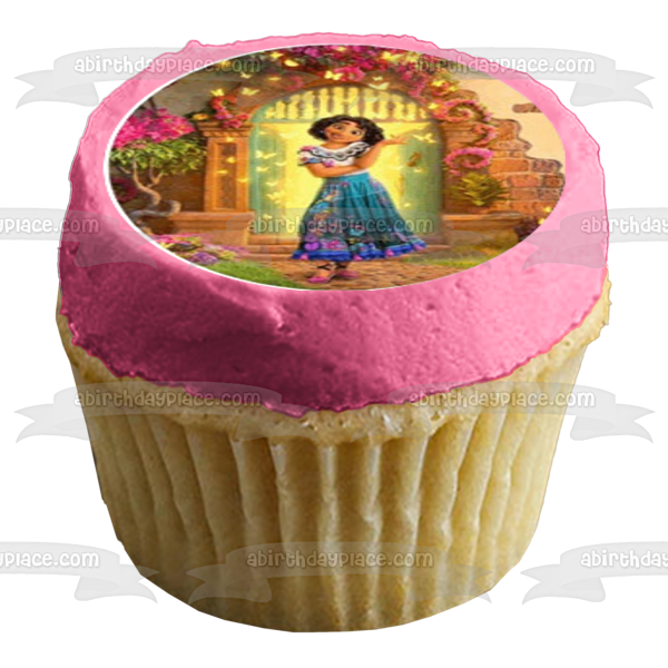 Encanto Assorted Characters and Scenes Mirabel Bruno Isabela Luna Delores Edible Cupcake Topper Images ABPID56773