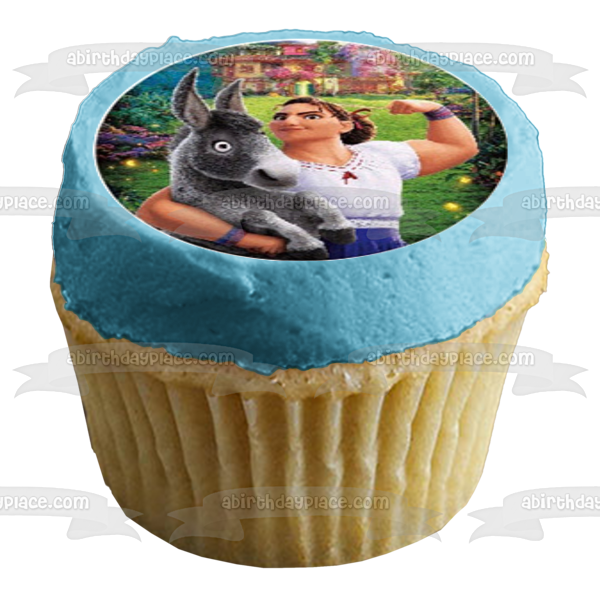 Encanto Assorted Characters and Scenes Mirabel Bruno Isabela Luna Delores Edible Cupcake Topper Images ABPID56773