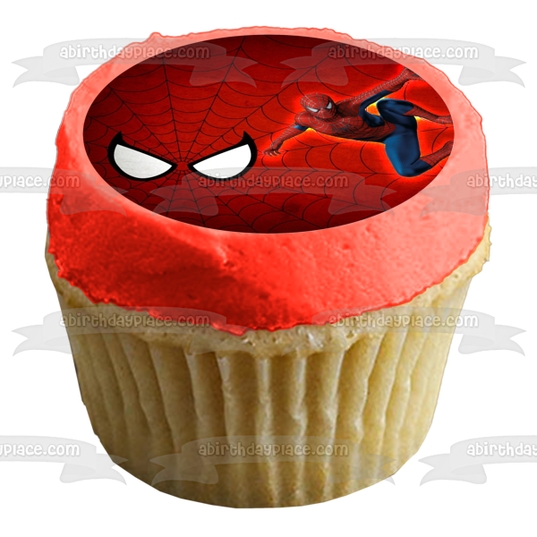 Adorno comestible para tarta con diseño de Spider-Man de The Amazing Spider-Man, imagen ABPID56779 