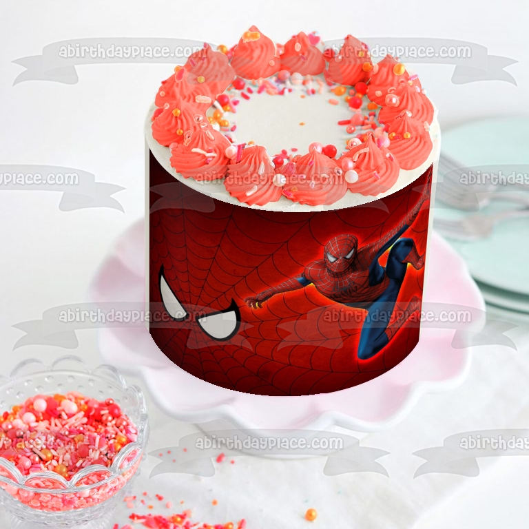 Adorno comestible para tarta con diseño de Spider-Man de The Amazing Spider-Man, imagen ABPID56779 