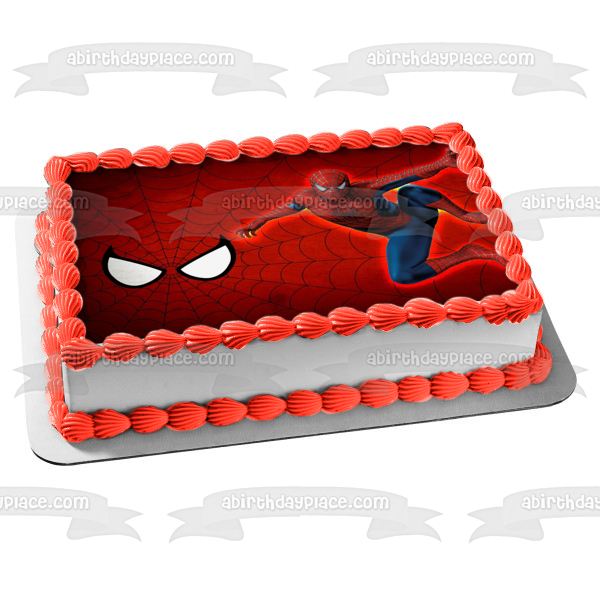 Adorno comestible para tarta con diseño de Spider-Man de The Amazing Spider-Man, imagen ABPID56779 