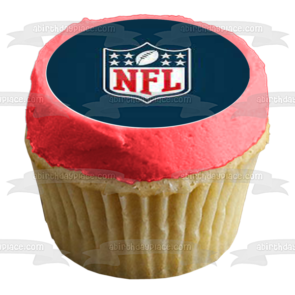 NFL Teams Cupcake Toppers - Custom Party Creations