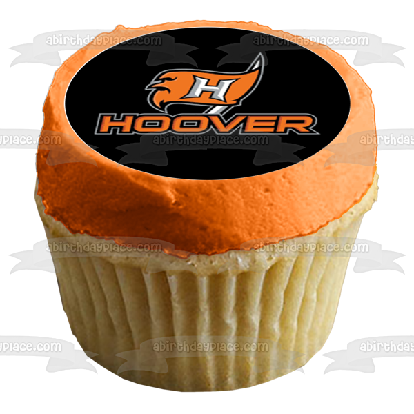 Hoover Buccaneers Team Logo Edible Cupcake Topper Images ABPID55995