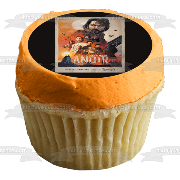 Andor Television Poster Mon Bix and Luthen Edible Cake Topper Image ABPID56794