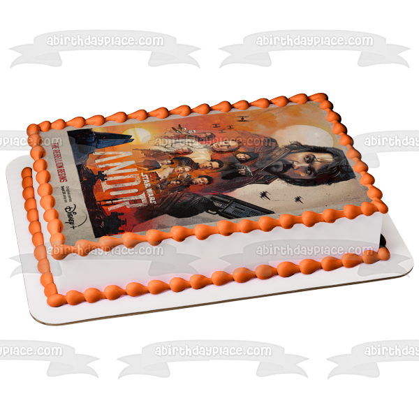 Andor Television Poster Mon Bix and Luthen Edible Cake Topper Image ABPID56794