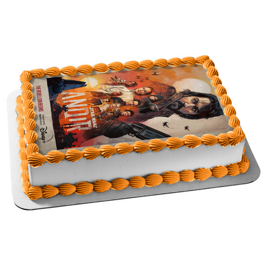 Andor Television Poster Mon Bix and Luthen Edible Cake Topper Image ABPID56794