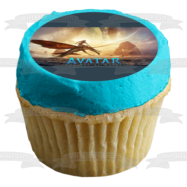 Avatar: The Way of Water Jake Flying Edible Cake Topper Image ABPID56833