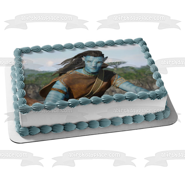 Avatar: The Way of Water Jake Edible Cake Topper Image ABPID56840