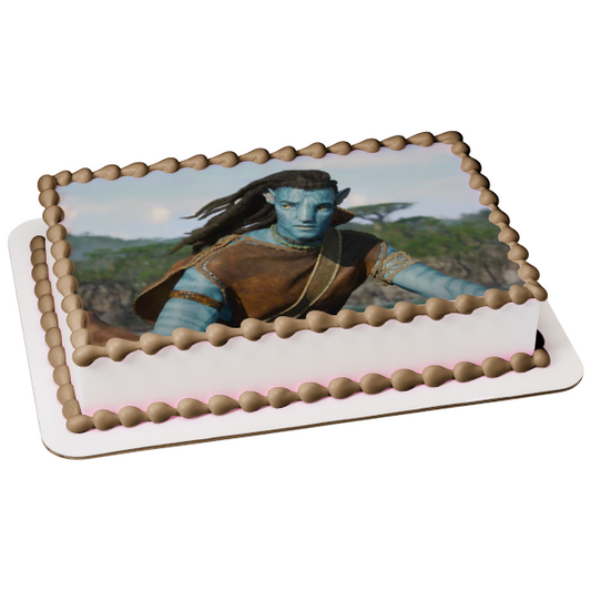 Avatar: The Way of Water Jake Edible Cake Topper Image ABPID56840