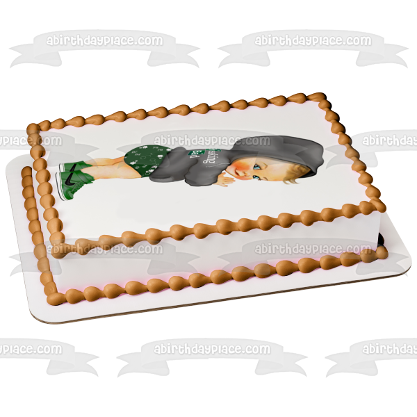 Breaking Bad Baby Boy Edible Cake Topper Image ABPID56843