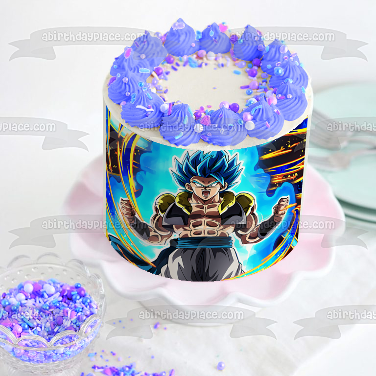Goku s cake editorial image. Image of cake, party, gokus - 75048720