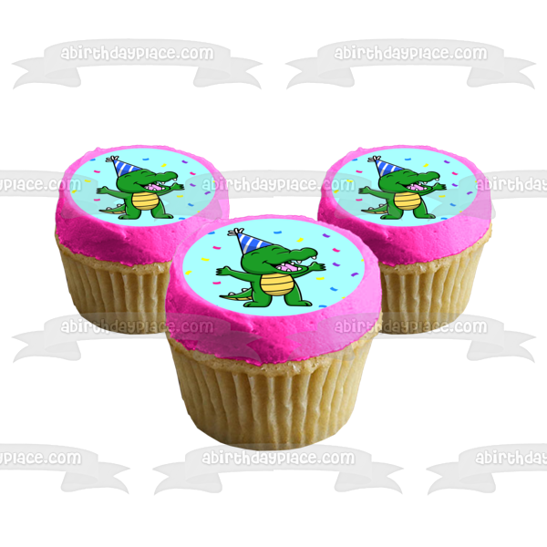 Amazon.com: 24pcs Reptile Animal Cupcake Toppers, Snake Gecko Frog Crocodile  Cake Decor, Green Glitter Cupcake Picks for Baby Shower, Reptile Pet Themed  Birthday Party Decoration : Toys & Games