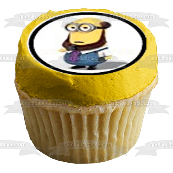 Despicable Me Minions Gru Agnes Margo Edith Stuart y Bob Imágenes comestibles para cupcakes ABPID05880 