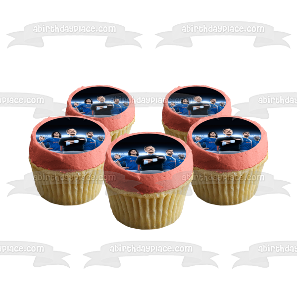 Ted Lasso Soccer Team Stadium Shot Sports Comedy TV Show Edible Cake Topper Image ABPID56865