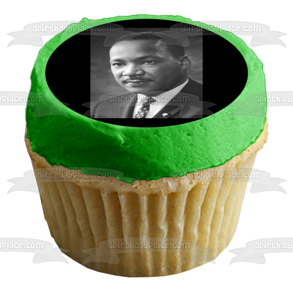 Imagen de decoración comestible para tarta del día de Martin Luther King Jr. ABPID57018 