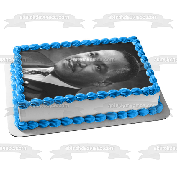 Imagen de decoración comestible para tarta del día de Martin Luther King Jr. ABPID57018 