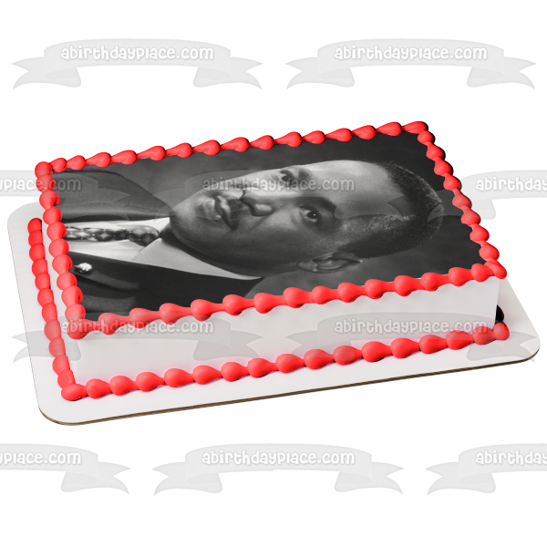 Imagen de decoración comestible para tarta del día de Martin Luther King Jr. ABPID57018 