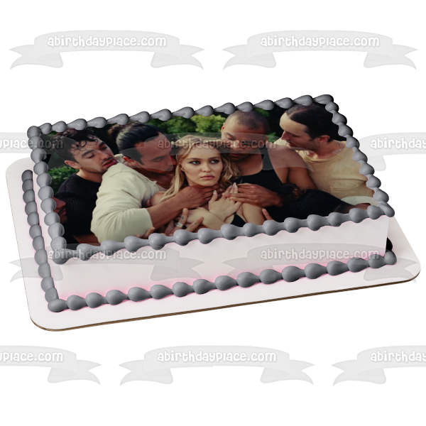 The Idol Jocelyn and Tedros Edible Cake Topper Image ABPID57031