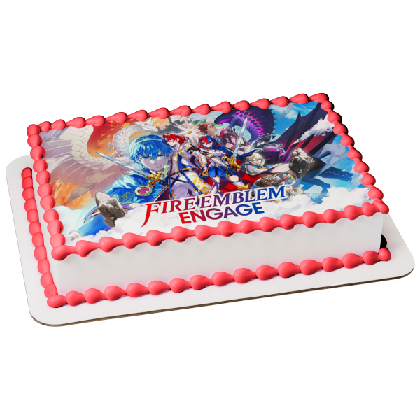 Fire Emblem Engage Lythos Firene Brodia and Solm Edible Cake Topper Image ABPID56990