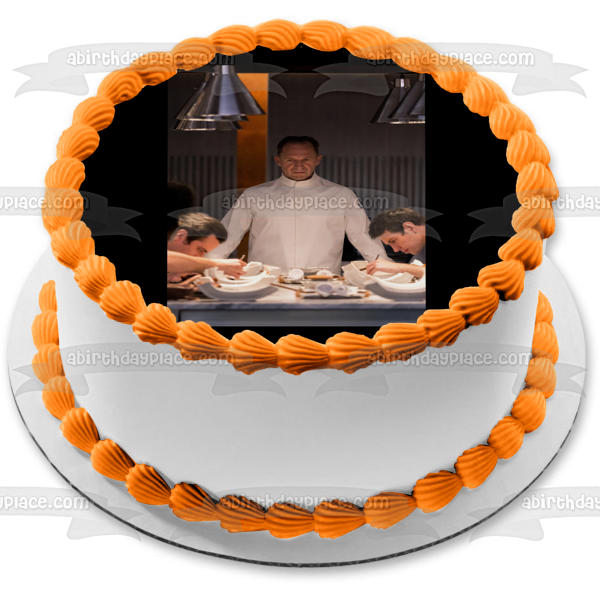 The Menu Movie Chef Slowik Edible Cake Topper Image ABPID57123