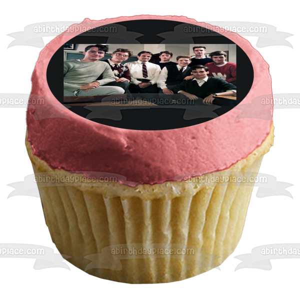 Dead Poet's Society John Keating Todd Neil Charlie Knox Richard and Stephen Edible Cake Topper Image ABPID57046