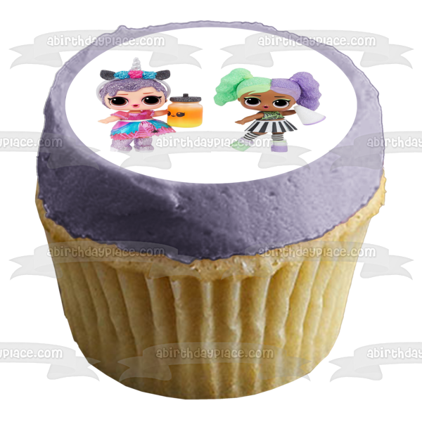 LOL Surprise Glitter Cupcake Toppers Cake Decorations Party Favors from  Blue Fox Baking