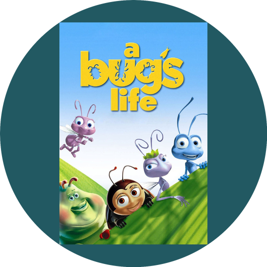 A Bug's Life Flik Princess Atta Heimlich Francis and Dot Edible Cake Topper Image ABPID57060