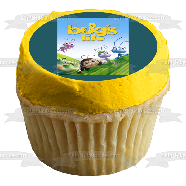 A Bug's Life Flik Princess Atta Heimlich Francis and Dot Edible Cake Topper Image ABPID57060