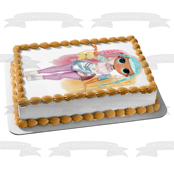 LOL. Surprise! O.M.G. Candylicious Edible Cake Topper Image ABPID57061