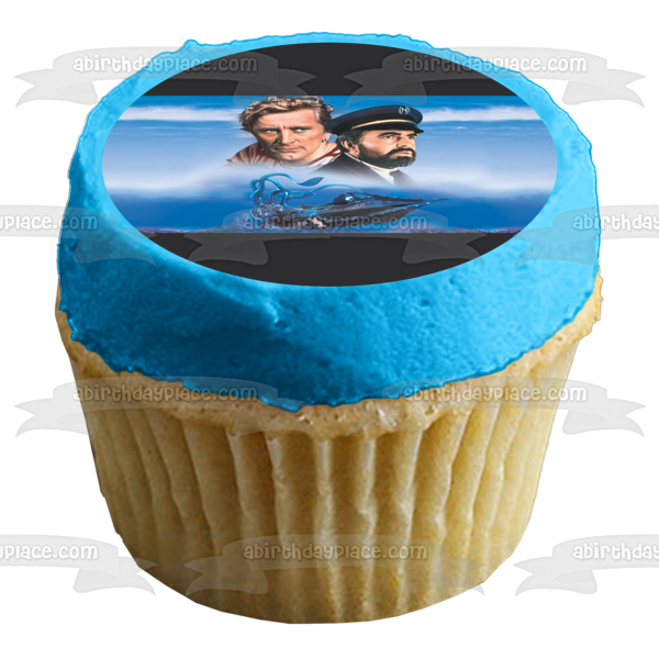 20,000 Leagues Under the Sea  Professor Pierre M. Aronnax and Conseil Edible Cake Topper Image ABPID57065